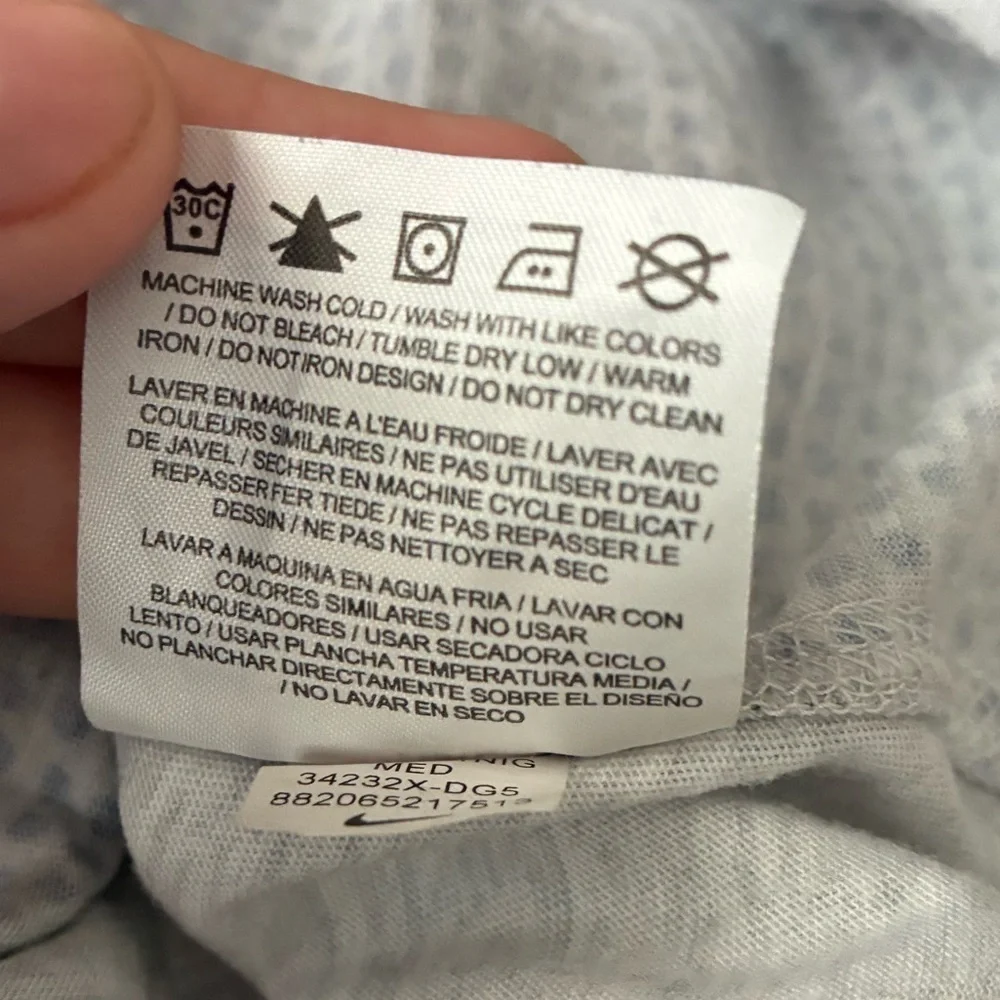 Nike LA Dodgers Tank Top In Gray and Blue M